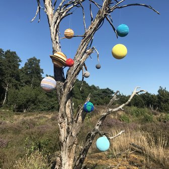 haakpatroon het zonnestelsel