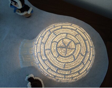 crochet pattern Igloo and inuit