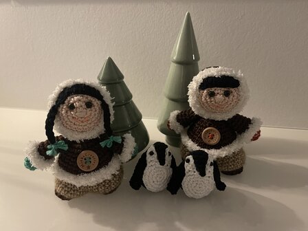 crochet pattern penguins