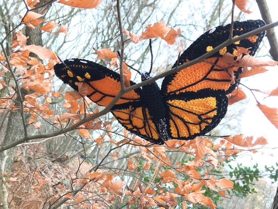 crochet pattern the monarch butterfly