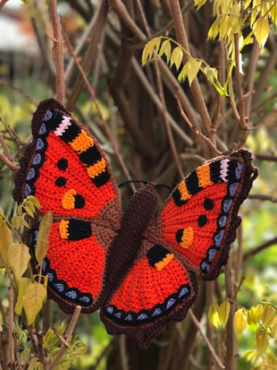 crochet pattern the little fox butterfly