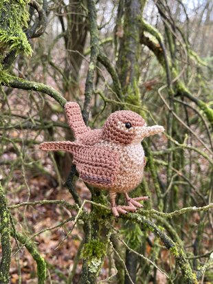 Crochetpattern of the Wren