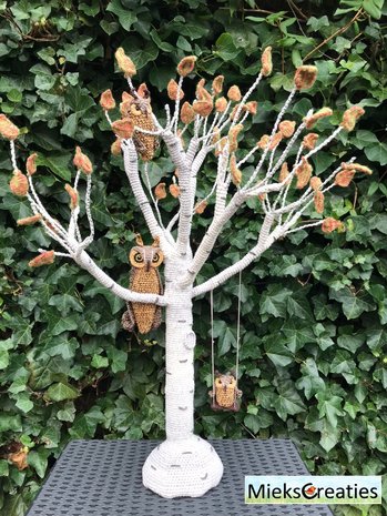 crochetpattern brich tree