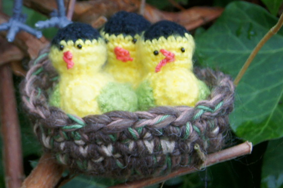 crochet patternGreat tit