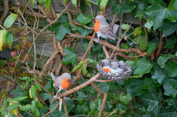 crochet pattern robin