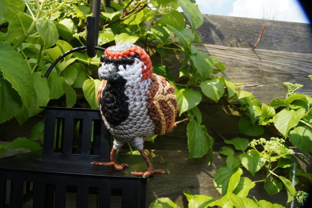 crochetpattern house Sparrow