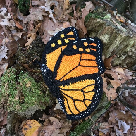 crochet pattern the monarch butterfly