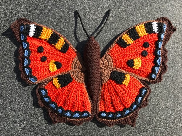 crochet pattern the little fox butterfly