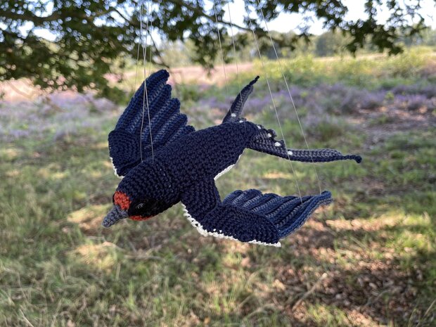 Crochet pattern Swallow