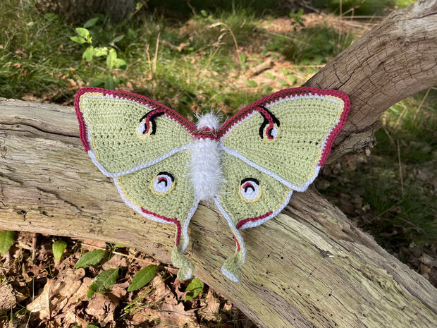 Crochetpattern Luna Moth 