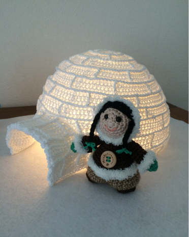 crochet pattern Igloo and inuit