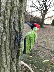 haakpatroon groene specht