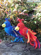 crochet pattern Fenix bird